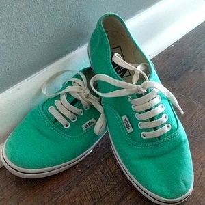 Aqua Blue Vans